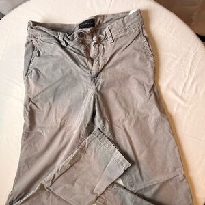 gray american eagle chinos, slim straight, size 30x36